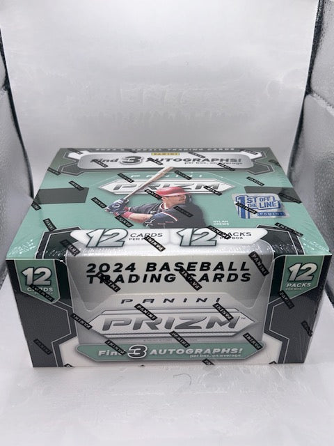 Factory Sealed Pack of 2024 Panini MLB Baseball Prizm FOTL First Off The line Cards